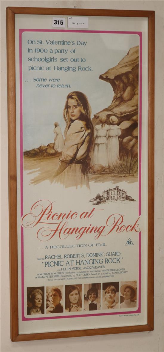 Picnic at Hanging Rock one sheet poster